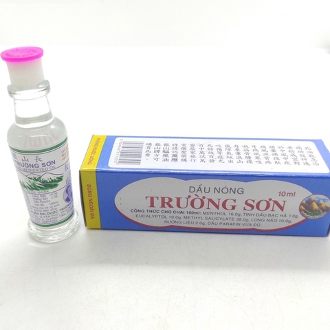Dầu Nóng Trường Sơn Chai 10ml