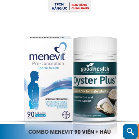 Viên uống Menevit của Úc cải thiện chất lượng tinh trùng, tăng khả năng thụ thai cho nam giới