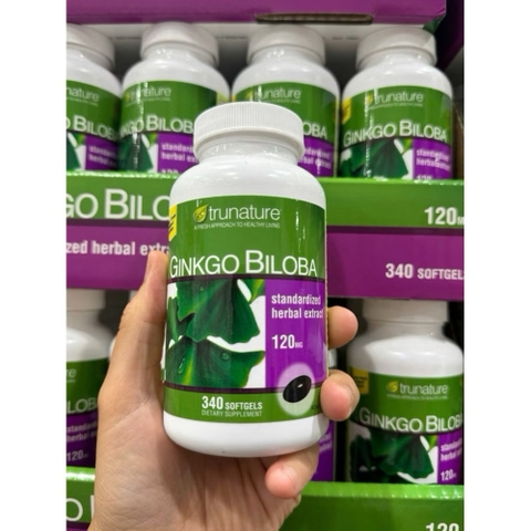 Viên uống bổ não ginkgo biloba 340 viên Mỹ
