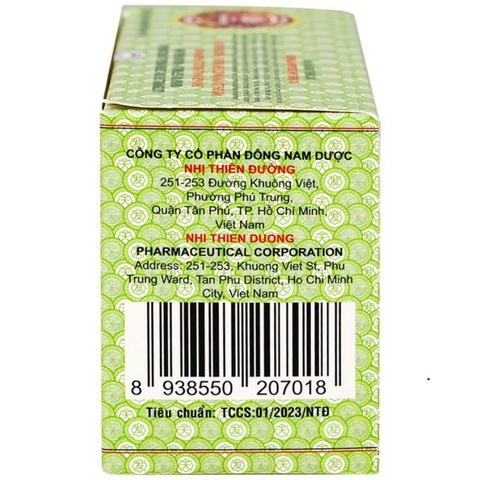 [Hộp 10] Dầu Dầu Nhị Thiên Đường Hỗ Trợ Cảm Mạo, Phong Hàn, Sổ Mũi (Chai 1,5ml) | Hộp 10 Chai