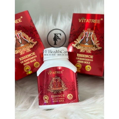 Viên tăng cường sinh lý nam Kangaroo Vitatree 100 Viên- Tăng khả năng thụ thai dành cho nam giới