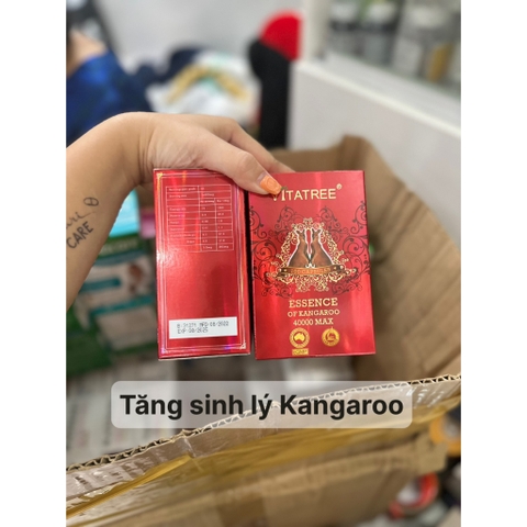 Viên tăng cường sinh lý nam Kangaroo Vitatree 100 Viên- Tăng khả năng thụ thai dành cho nam giới