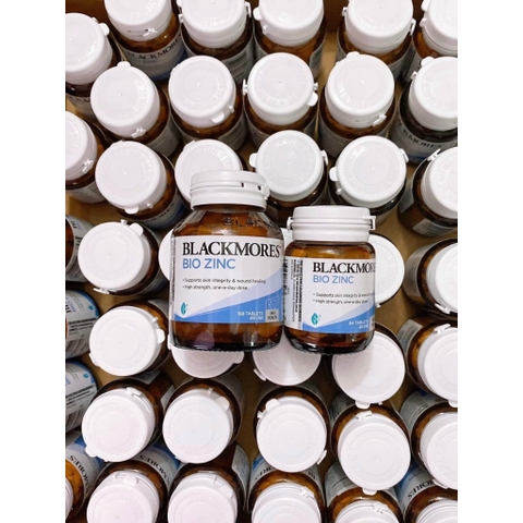 Viên Kẽm Blackmores Bio Zinc Giúp Giảm Mụn 84 Viên/ 168 viên Úc