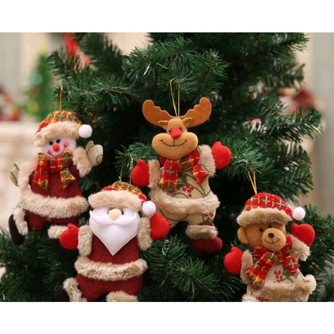 Ông noel treo trang trí- ngẫu nhiên tặng kèm đơn hàng