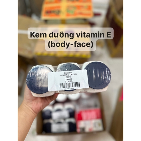 Kem Redwin Vitamin E Dưỡng Ẩm Mềm Da 300gr Chính Hãng Úc