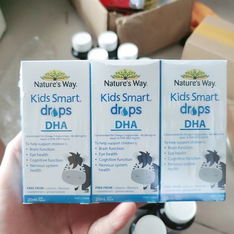 Dha cho bé- Dha drop- Dha giọt tăng thị lực, trí não cho bé