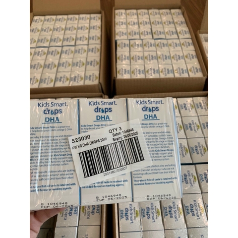 Dha cho bé- Dha drop- Dha giọt tăng thị lực, trí não cho bé