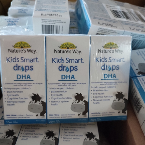 Dha cho bé- Dha drop- Dha giọt tăng thị lực, trí não cho bé