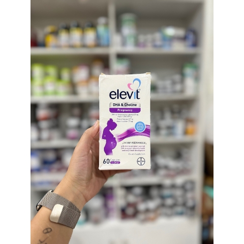 Viên uống Dha Elevit- Con phát triển thị lực, trí não ngay từ trong bụng mẹ