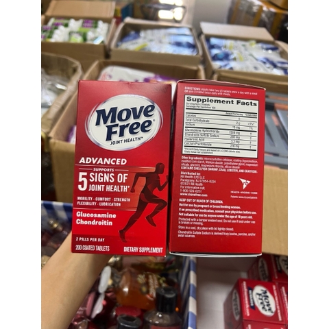 Move Free Joint Health 200 viên- Viên uống bổ khớp Mỹ