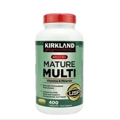 Viên uống vitamin cho người trên 50 tuổi Mature Multi Kirkland- Bổ sung vi khoáng chất tổng hợp