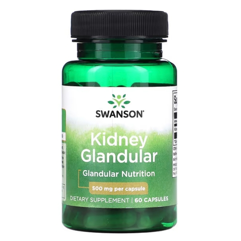 Viên uống bổ thận, hỗ trợ tiết niệu Kidney Glandular 500mg - 60v 🇺🇸🇺🇸