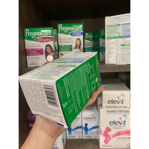 Vitamin Bầu Pregnacare Max - Vitamin sau sinh Breast feeding- Xuất xứ UK chính hãng