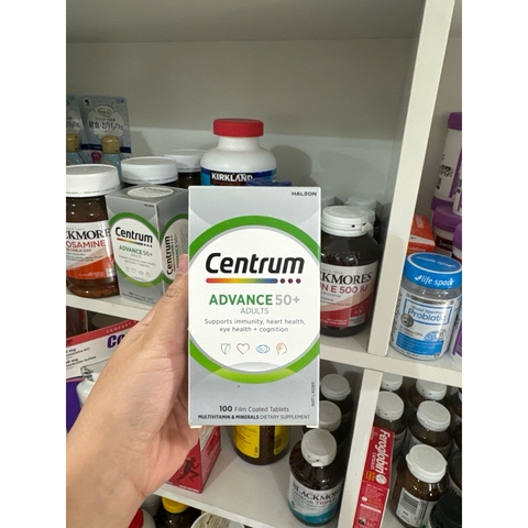 Viên uống vitamin Centrum Advance 50+ Úc