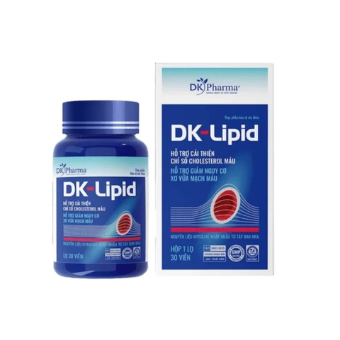 DK-Lipid DKPHARMA Hỗ Trợ Giảm Mỡ Máu- Hàng nhập khẩu đủ tem phụ
