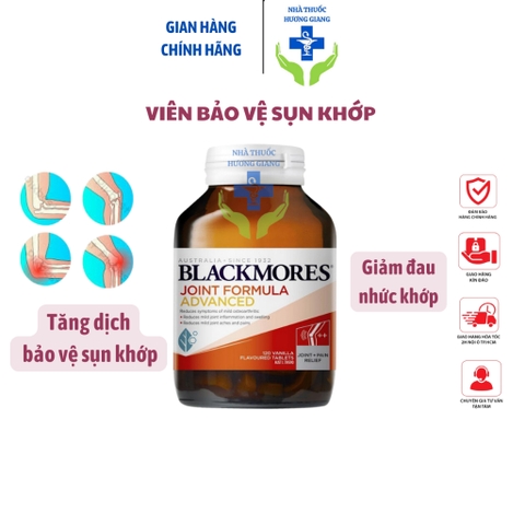 Viên Uống Bổ Xương Khớp Blackmores Joint Formula Advanced- Bôi Trơn Sụn Khớp, Giảm Đau Khớp
