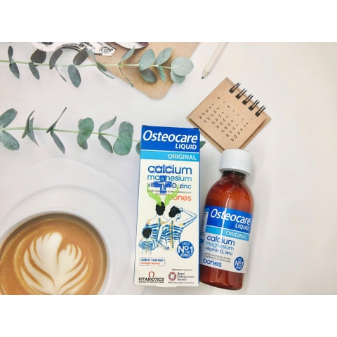 Canxi Nước Osteocare bổ sung canxi cho người lớn và trẻ em từ 3 tuổi