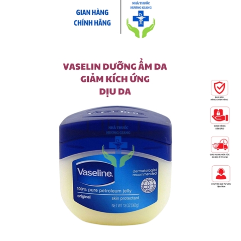 Vaseline Mỹ 368 g- Sáp dưỡng ẩm, lành tính phù hợp với mọi loại da