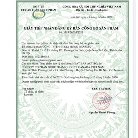 BAR ATISO- Viên uống mát gan. lợi mật, nhuận trường- Hộp 60 viên