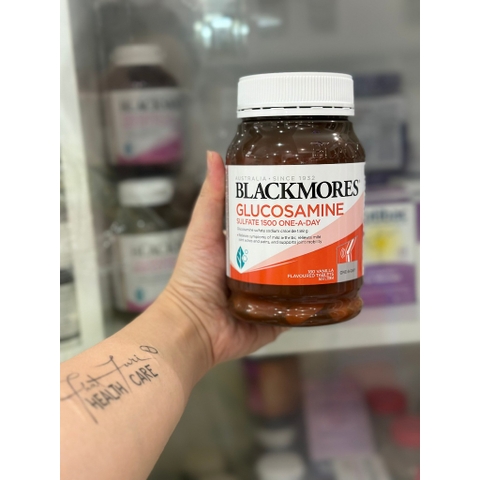 Glucosamine Blackmores 1500mg mẫu mới, date mới- Xương khớp Glucosamine, Giảm đau nhức, thoái hoá