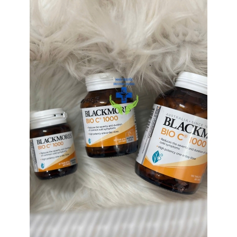 Viên uống vitamin C Blackmores- Bổ sung vitamin C 1000mg, tăng đề kháng, chống lão hoá, đẹp da
