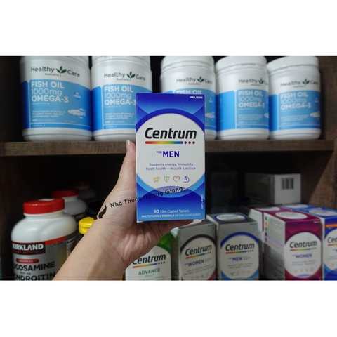 Centrum Men, Centrum Women trên dưới 50 tuổi- Bổ sung vitamin và khoáng chất