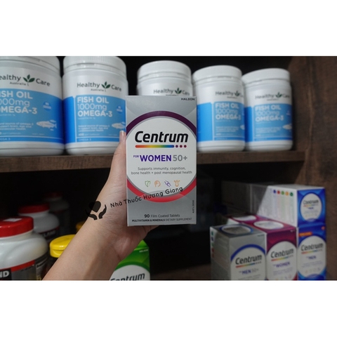Centrum Men, Centrum Women trên dưới 50 tuổi- Bổ sung vitamin và khoáng chất