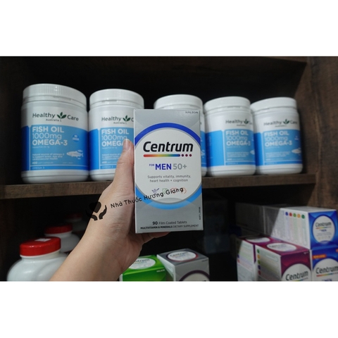 Centrum Men, Centrum Women trên dưới 50 tuổi- Bổ sung vitamin và khoáng chất