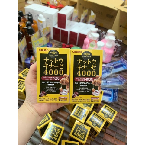 Viên Uống Hỗ Trợ Phòng Đột Quỵ 4000 FU Nhật Bản 60 Viên