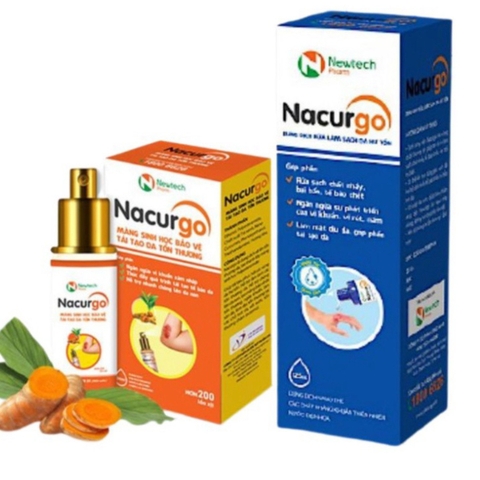 Nacurgo - Làm Lành Vết Thương Ngăn Ngừa Nhiễm Trùng