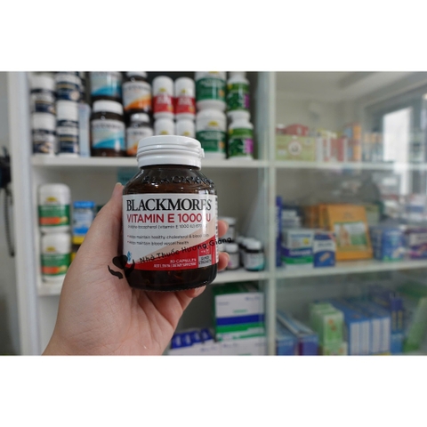 Viên Uống Vitamin E Blackmores 1000IU Chính Hãng Úc 100 Viên
