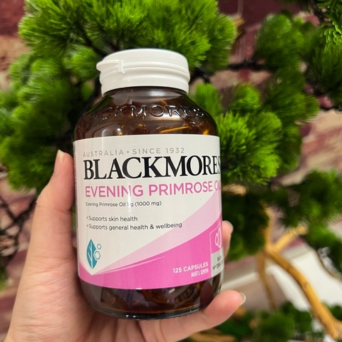 Tinh Dầu Hoa Anh Thảo Blackmore 125 Viên- Cải Thiện Nội Tiết, Giảm Khô Hạn, Giúp Đẹp Da