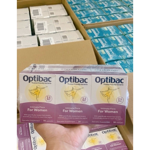 Men Vi Sinh Optibac tím Optibac Probiotics For Women 30 Viên/90 Viên/14 Viên