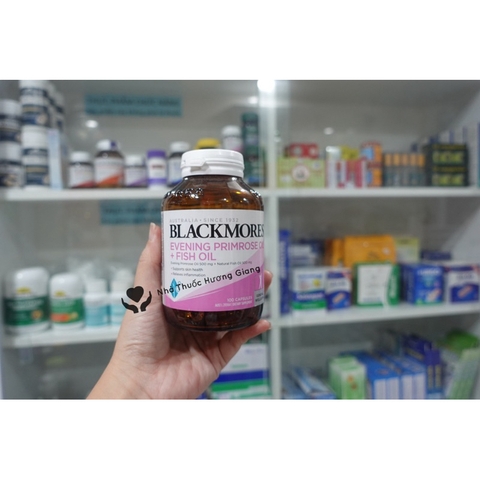 Tinh Dầu Hoa Anh Thảo Blackmore 125 Viên- Cải Thiện Nội Tiết, Giảm Khô Hạn, Giúp Đẹp Da