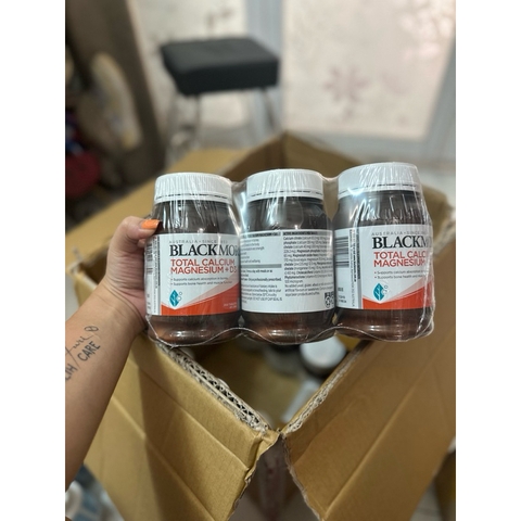 Viên uống Canxi Blackmore Úc - Blackmores Total Calcium Magnesium + D3 200 viên Date Mới