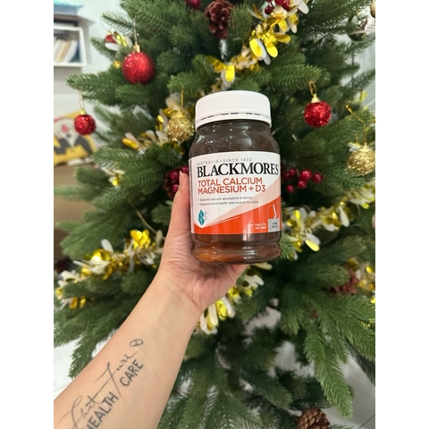 Viên uống Canxi Blackmore Úc - Blackmores Total Calcium Magnesium + D3 200 viên Date Mới