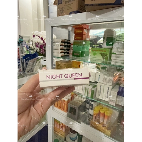 Viên uống Night Queen- dưỡng tâm, an thần, giảm lo âu, khó / mất ngủ nguồn gốc dược liệu