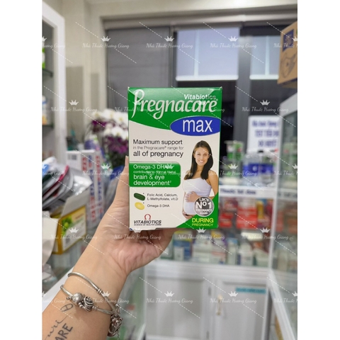 Vitamin Bầu Pregnacare Max - Vitamin sau sinh Breast feeding- Xuất xứ UK chính hãng