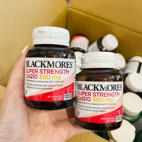 Viên uống bổ tim Blackmores Coq10 300mg Super Strength 30 viên