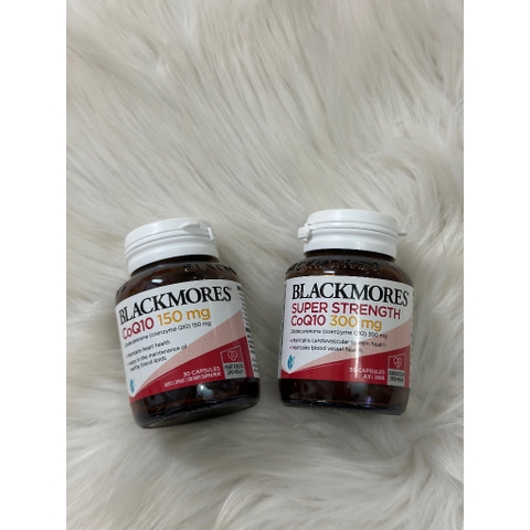Viên uống bổ tim Blackmores Coq10 300mg Super Strength 30 viên
