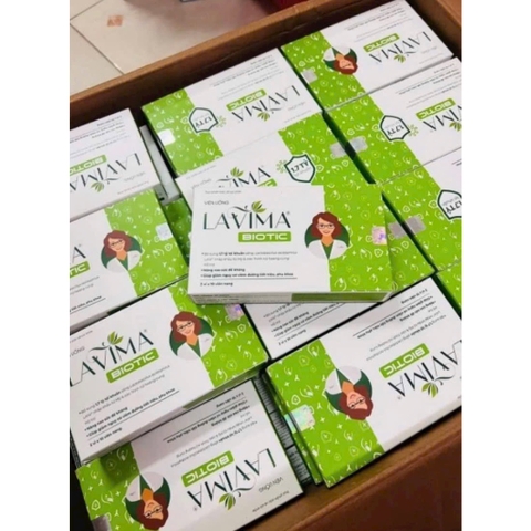 Viên Uống Phụ Khoa, Men Vi Sinh Vùng Kín LAVIMA BIOTIC 20 Viên, Giảm Khí Hư, Ngứa Rát