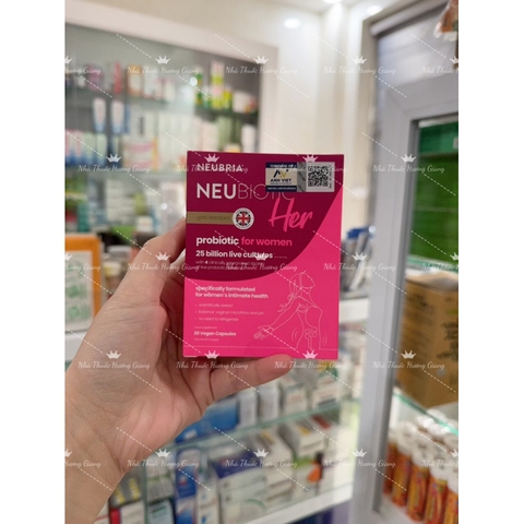 Men vi sinh Neubria Neubiotic Her- Nhập khẩu đủ tem phụ