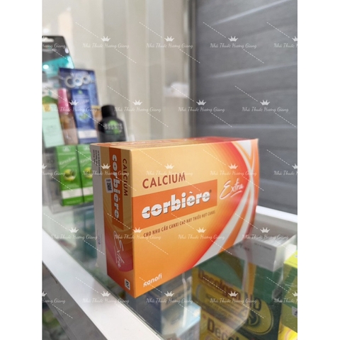 (Mẫu mới) Calcium corbiere extra hộp 30 ống x10ml