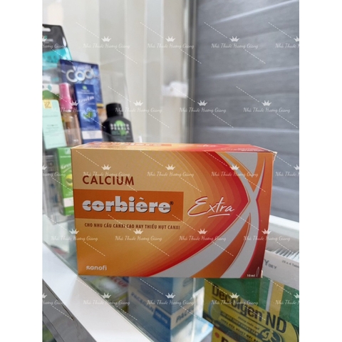 (Mẫu mới) Calcium corbiere extra hộp 30 ống x10ml