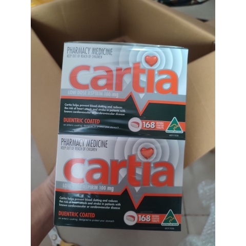Viên phòng đột quỵ Cartia Úc- 168 Viên Úc