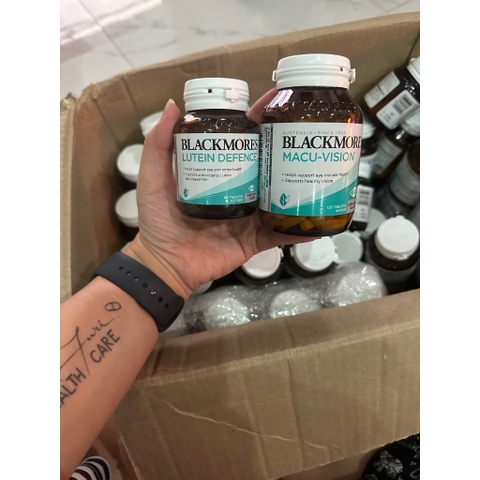 Combo Viên Uống Bổ Mắt Blackmores- Bổ Mắt Blackmores Macu Vision và Lutein Blackmores