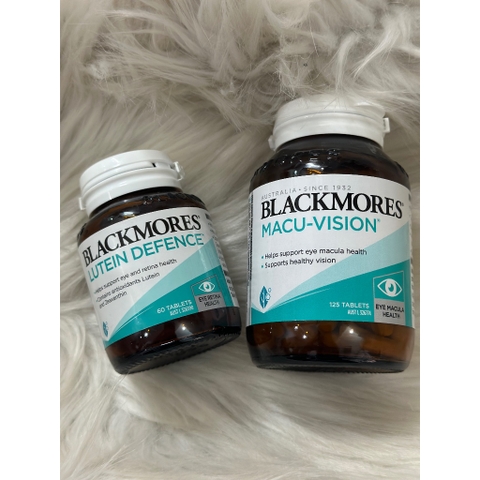 Combo Viên Uống Bổ Mắt Blackmores- Bổ Mắt Blackmores Macu Vision và Lutein Blackmores