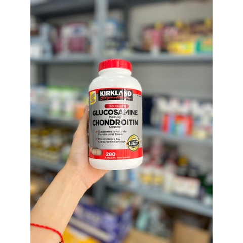 Viên bổ khớp Glucosamine Chondroitin Kirkland 280 Viên