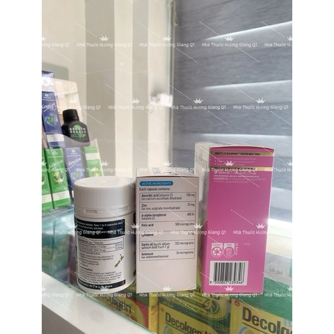 Combo Menevit + Hàu Úc Oyster Plus + Bổ Trứng Blackmores Conceive Well Gold-Tăng thụ thai 3 món