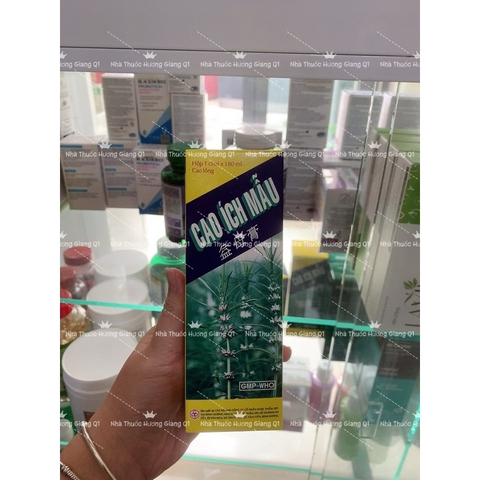 Cao Ích Mẫu- Hỗ trợ điều kinh, giảm đau bụng kinh, sinh lý nữ